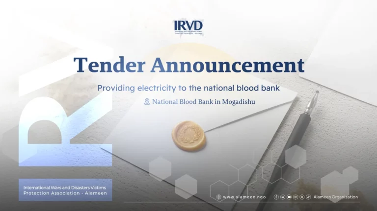 Providing electricity to the national blood bank
